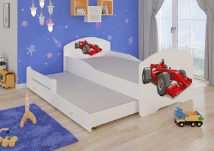 Кровать детская ADRK Furniture Pepe II, белый цвет цена и информация | Детские кровати | hansapost.ee