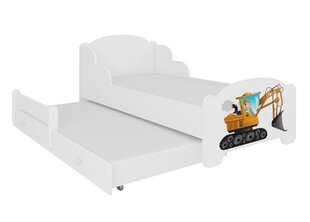 Lastevoodi Adrk Furniture Amadis II, valge hind ja info | Lastevoodid | hansapost.ee