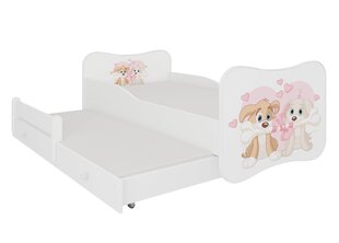 Детская кровать ADRK Furniture Gonzalo II, белый цвет цена и информация | Детские кровати | hansapost.ee