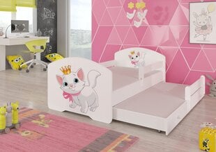 Кровать детская ADRK Furniture Pepe II, белый цвет цена и информация | Детские кровати | hansapost.ee