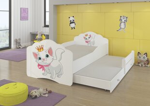 Lastevoodi Adrk Furniture Casimo II, valge hind ja info | Lastevoodid | hansapost.ee