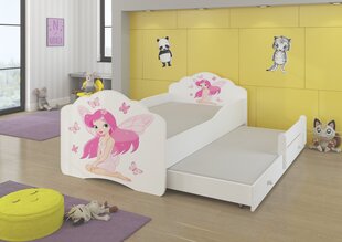 Lastevoodi Adrk Furniture Casimo II, valge цена и информация | Детские кровати | hansapost.ee