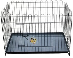 Клетка для животных Happy Pet, 91x62x67 см, черная цена и информация | Hippie Pet Товары для животных | hansapost.ee
