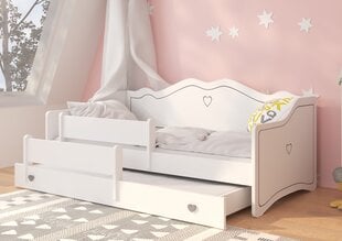 Lastevoodi Adrk Furniture Emka II, hall цена и информация | Детские кровати | hansapost.ee