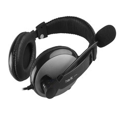 Наушники с микрофоном HAVIT wired headphones H139d on-ear with microphone steel-grey цена и информация | Наушники | hansapost.ee