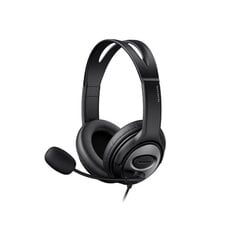 Наушники HAVIT wired headphones H206d on-ear with microphone black цена и информация | Наушники | hansapost.ee