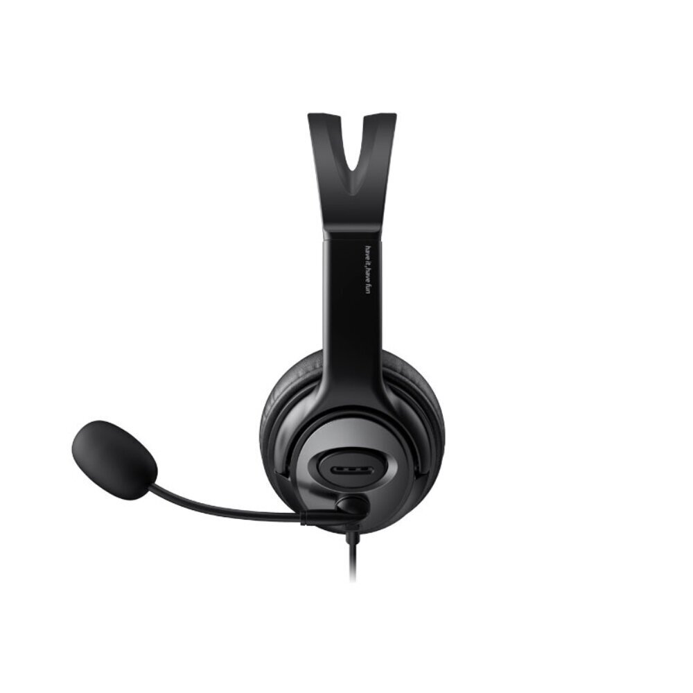 HAVIT wired headphones H206d on-ear with microphone black цена и информация | Kõrvaklapid | hansapost.ee