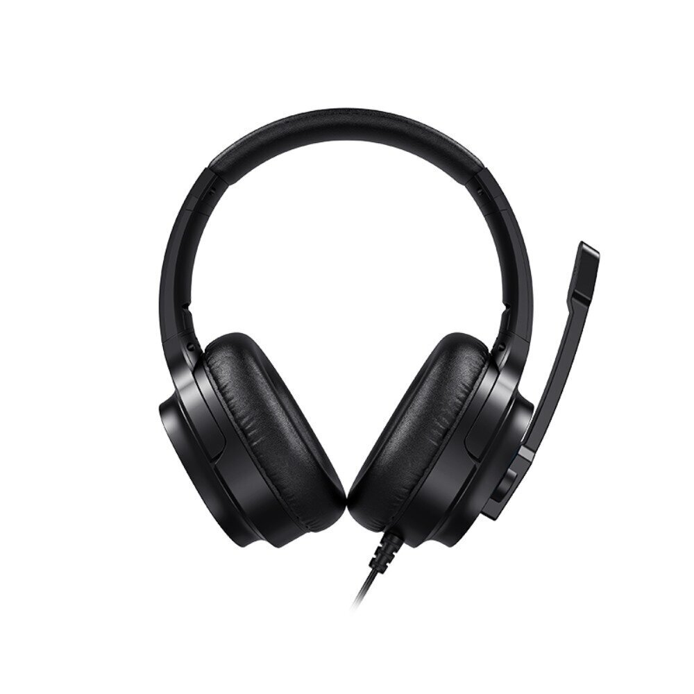 HAVIT wired headphones H213U on-ear with microphone black цена и информация | Kõrvaklapid | hansapost.ee