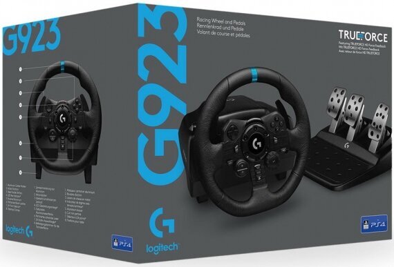 Logitech G923 941-000149 цена и информация | Mänguroolid | hansapost.ee