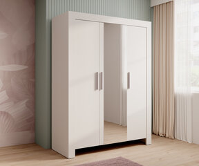 Шкаф ADRK Furniture Cesiro 3-дверный, белый цвет цена и информация | Шкафы | hansapost.ee