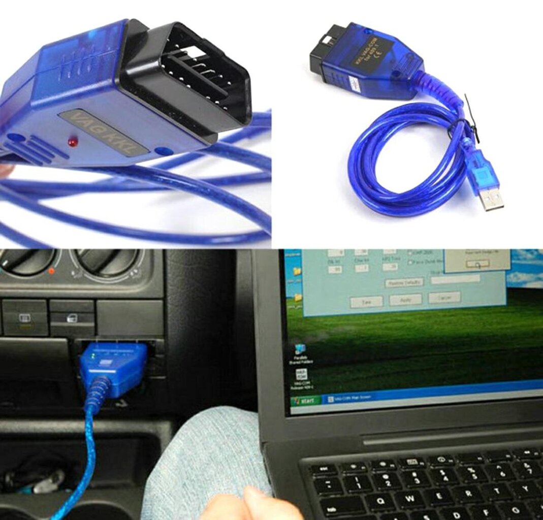 Autodiagnostika Vag Usb OBD II-4 XLine hind ja info | Lisatarvikud | hansapost.ee