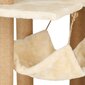 Kraapimispost kassidele Springos, helepruun, 154 cm hind ja info | Kraapimispuud kassidele | hansapost.ee