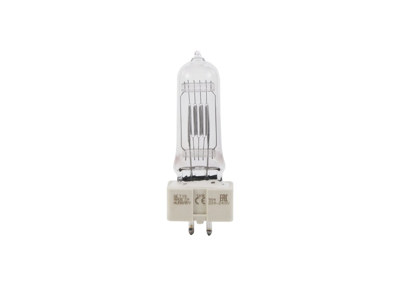 Halogeenlamp General Electric T19 240V/1000W GX-9.5 750h цена и информация | Muusikainstrumentide tarvikud | hansapost.ee