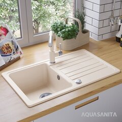 Kunstgraniidist köögivalamu Aquasanita Notus SQ101-221AW price and information | Kitchen sinks | hansapost.ee