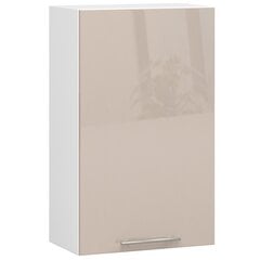 Кухонный шкаф Akord Oliwia W50, белый/коричневый цвет цена и информация | Кухонные шкафчики | hansapost.ee