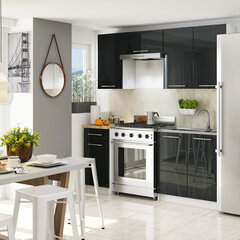 Кухонный шкаф Akord Oliwia W40, белый/серый цвет цена и информация | Кухонные шкафчики | hansapost.ee