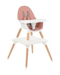 Стульчик для кормления Kikkaboo Multi 3в1, Pink цена и информация | Обеденные стулья | hansapost.ee