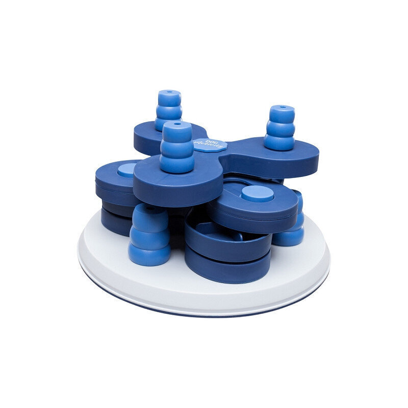 Maiustega täidetav mänguasi koertele Trixie Dog Activity Flower Tower, 30x13 cm, sinine hind ja info | Koerte mänguasjad | hansapost.ee