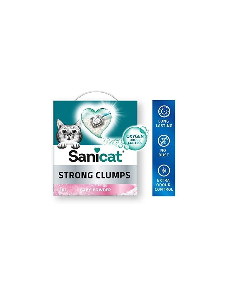 Kassiliiv Sanicat Strong Clumps Baby powder, 10 L цена и информация | Kassiliiv | hansapost.ee