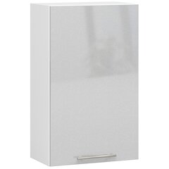 Кухонный шкаф Akord Oliwia W50, белый/серый цвет цена и информация | Кухонные шкафчики | hansapost.ee