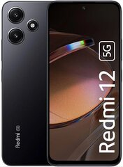 Xiaomi Redmi 12 5G 4/128ГБ Midnight Black,MZB0EGPEU цена и информация | Мобильные телефоны | hansapost.ee