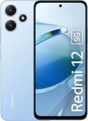 Xiaomi Redmi 12 5G 4/128GB Sky Blue,MZB0EGWEU hind ja info | Telefonid | hansapost.ee