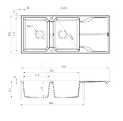 Deante graniidist köögivalamu Deante Andante ZQN 5213, Beige price and information | Kitchen sinks | hansapost.ee