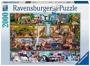 Mõistatus loomariik Ravensburger, 2000 tk hind ja info | Pusled lastele ja täiskasvanutele | hansapost.ee