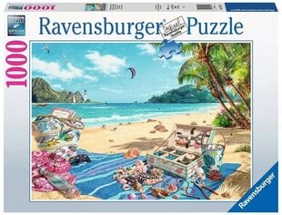 Puzzle Beach Ravensburger 17321, 1000 tk hind ja info | Pusled lastele ja täiskasvanutele | hansapost.ee