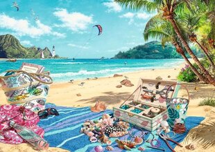 Puzzle Beach Ravensburger 17321, 1000 tk hind ja info | Pusled lastele ja täiskasvanutele | hansapost.ee