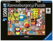 Pusle kaardimaja Ravensburger, 1500 tk цена и информация | Pusled lastele ja täiskasvanutele | hansapost.ee