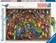 Puzzle Ravensburgeri lindude maailm, 1000 tk цена и информация | Pusled lastele ja täiskasvanutele | hansapost.ee
