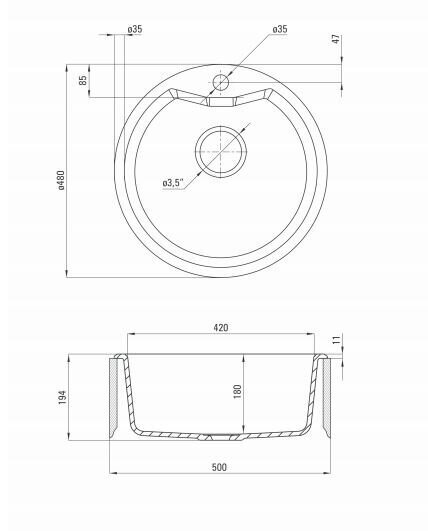 Deante graniidist köögivalamu Deante Solis ZRS G803, Metallic graphite цена и информация | Köögivalamud | hansapost.ee