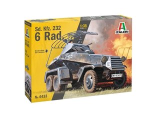 Italeri - Sd. Kfz. 232 6 Rad., 1/35, 6433 цена и информация | Конструкторы и кубики | hansapost.ee