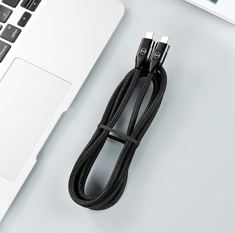 Mcdodo USB-C ja USB-C 4K 60Hz must 2m kaabel CA-7131 hind ja info | Mobiiltelefonide kaablid | hansapost.ee