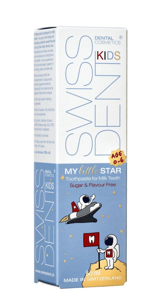 Hambapasta Swissdent My Little Star 50 ml hind ja info | Hambaharjad, hampapastad ja suuloputusvedelikud | hansapost.ee