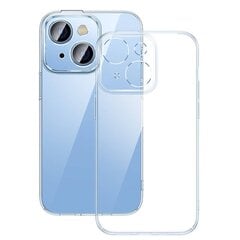 Baseus Crystal Transparent Case and Tempered Glass set for iPhone 14 hind ja info | Ekraani kaitseklaasid ja kaitsekiled | hansapost.ee