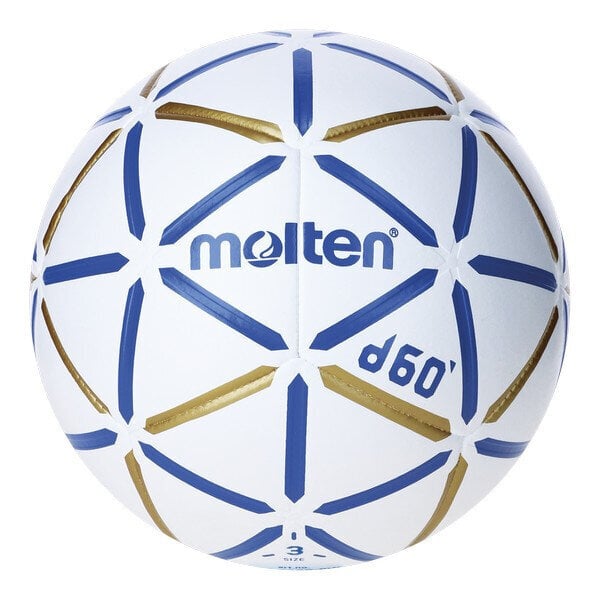 Käsipalli pall Molten H3D4000-BW Tehisnahk, Dermatiin (Suurus 3) hind ja info | Võrkpalli pallid | hansapost.ee