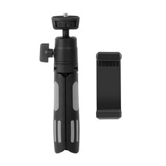 Tripod with phone clamp PULUZ PU637B black mini цена и информация | Держатели для телефонов | hansapost.ee