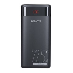 Romoss Внешний аккумулятор Romoss Ares 20PF, PD 22.5W, 20000mAh (черный) цена и информация | Зарядные устройства Power bank | hansapost.ee