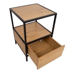 Abilaud/öökapp Hedvig 40x40xH59cm, saar/must price and information | Coffee tables | hansapost.ee