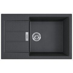 Valamu Franke SIRIUS S2D 611-78XL (käsitsi avatav), 143.0590.228, Tectonite, Carbon price and information | Kitchen sinks | hansapost.ee