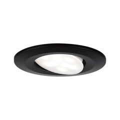 LED süvistatav valgusti Calla Pöörlev IP65 ümmargune 90mm 30° 6W 500lm 230V 4000K Must matt цена и информация | Монтируемые светильники, светодиодные панели | hansapost.ee