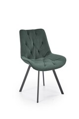 Комплект из 2-х стульев K519, зеленый/черный цвет цена и информация | Стулья для кухни и столовой | hansapost.ee