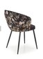 2-tooli komplekt K506, must/värviline цена и информация | Köögitoolid, söögitoolid | hansapost.ee