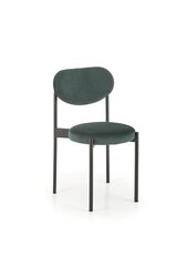 Комплект из 4-х стульев K509, зеленый/черный цвет цена и информация | Стулья для кухни и столовой | hansapost.ee