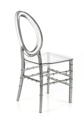 4-tooli komplekt K513, hõbedane/läbipaistev hind ja info | Köögitoolid, söögitoolid | hansapost.ee