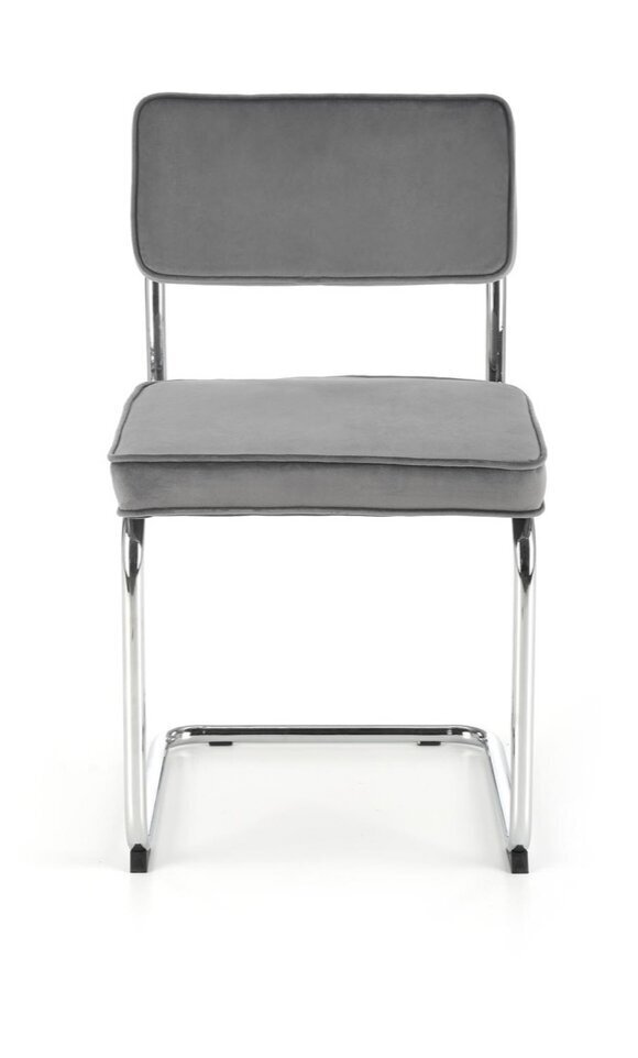 4-tooli komplekt K510, hall/hõbe цена и информация | Köögitoolid, söögitoolid | hansapost.ee