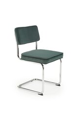 4-tooli komplekt K510, roheline/hõbedane цена и информация | Стулья для кухни и столовой | hansapost.ee