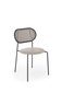 4-tooli komplekt K524, hall/must цена и информация | Köögitoolid, söögitoolid | hansapost.ee